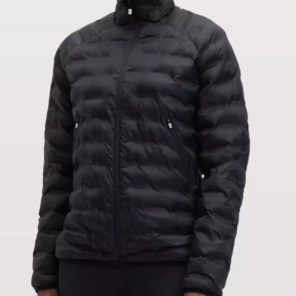 On Switch Jacket Black & White Womens Large down puffer reversible - Picture 1 of 10